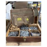 Carpenters Apron, Organizer w/Nails