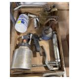 Paint Sprayer, Oil Cans, Grease Gun