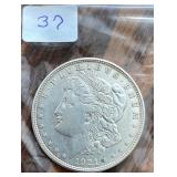 1921 O Morgan Silver Dollar