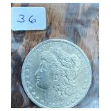1897 O Morgan Silver Dollar