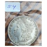 1893 CC Morgan Silver Dollar