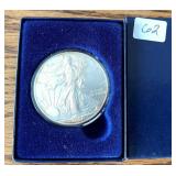 2001 Liberty 1 OZ Fine Silver Dollar