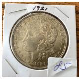 1921 Morgan Silver Dollar