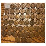 50 Wheat pennies