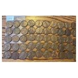 50 Wheat Pennies