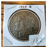 1900  O  Morgan Silver Dollar