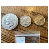 3 Dollar Coins
