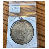 1921 Morgan Silver Dollar