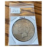 1923 Peace Silver Dollar