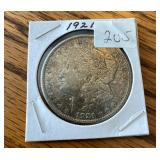 1921 Morgan Silver Dollar
