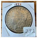 1896 Morgan Silver Dollar