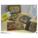 OLD Childs Paper Book Parts Lot