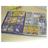 Football Sports Trading Cards, Binder Full
