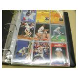 Baseball Sjports Trading Cards, Binder Full