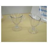 Candlewick Pedestal Creamer & Sugar