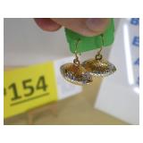 Earrings, Cool Football Design