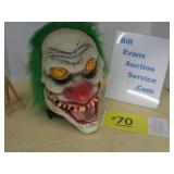 Creepy Clown Halloween Mask
