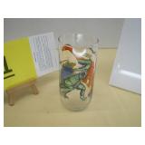 Dinosaur Theme Drinking Glass Tumbler