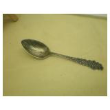 Antique Sterling Spoon "1899 Hot Springs Ark"