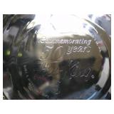 Fire-King Vintage 50th Anniversary Glass Pie Plate