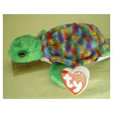 Zoom Turtle Ty Beanie Baby with Tag