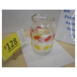 Juice Beverage Pitcher with Vibrant Design