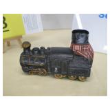 Steam Locomotive Train Vintage Pottery