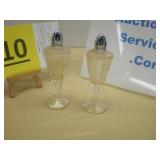 Salt & Pepper Set Vintage Plastic Resembling EAPG