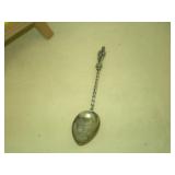 Antique Sterling Silver 9.3 Grams Spoon