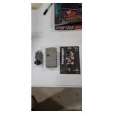 Lot of three star trek items,Lottri-quarter, a