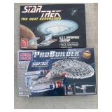 Star Trek mega BLOKSUSS enterprise and model kit
