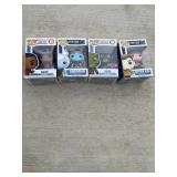 Pop! StarTrek Gorn, Khan, Andorian & Captain Kirk