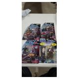 Star Trek, 4 action figures, commander Riker,