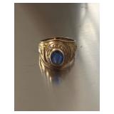 10KT GOLD CLASS RING ROGERS HIGH SCHOOL CLASS O 65