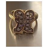 10KT GOLD RING 6.3 GRAMS TW