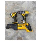 DeWalt 20V Cordless Power Tool Lot