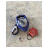 Three Chalk Line Reels in Assorted Sizes
