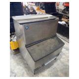 Commercial Ice Maker with Storage Bin