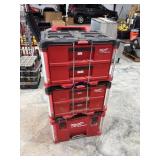 Milwaukee Packout Storage System With Contents
