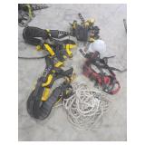 Guardian and 3M Safety Harnesses With Rope and Hel