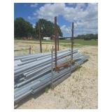 Metal Pipe Holder Racks for Outdoor Storage