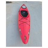 Red Roque Kayak with Rear Storage Compartment