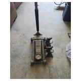 3-Ton Floor Jack With Two Jack Stands