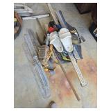 Assorted Concrete Tools, Hand Tools, and Safety Ge