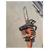 Stihl Gas-Powered Chainsaw with Orange Housing