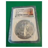 2020 American Silver Eagle MS 70 by NGC