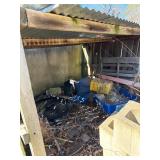 Outdoor Yard Items and Cinder Blocks