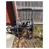 Metal Hose Reel Cart With Wheels