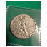 1940 Walking Liberty Half Dollar Coin in Protectiv