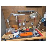 Woodworking Table with Tools, 48x25x37 Inches